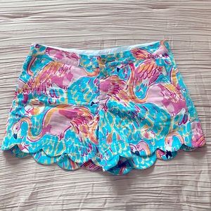 Lilly Pulitzer “Peel and Eat” Buttercup Shorts